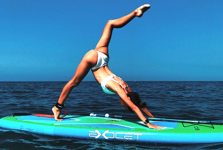 How To Balance On A Paddle board