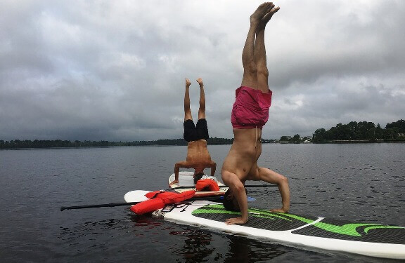 Image of core exercises for paddle boarding