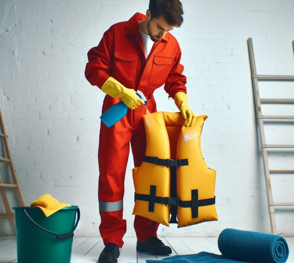 how to clean and maintain your life jacket